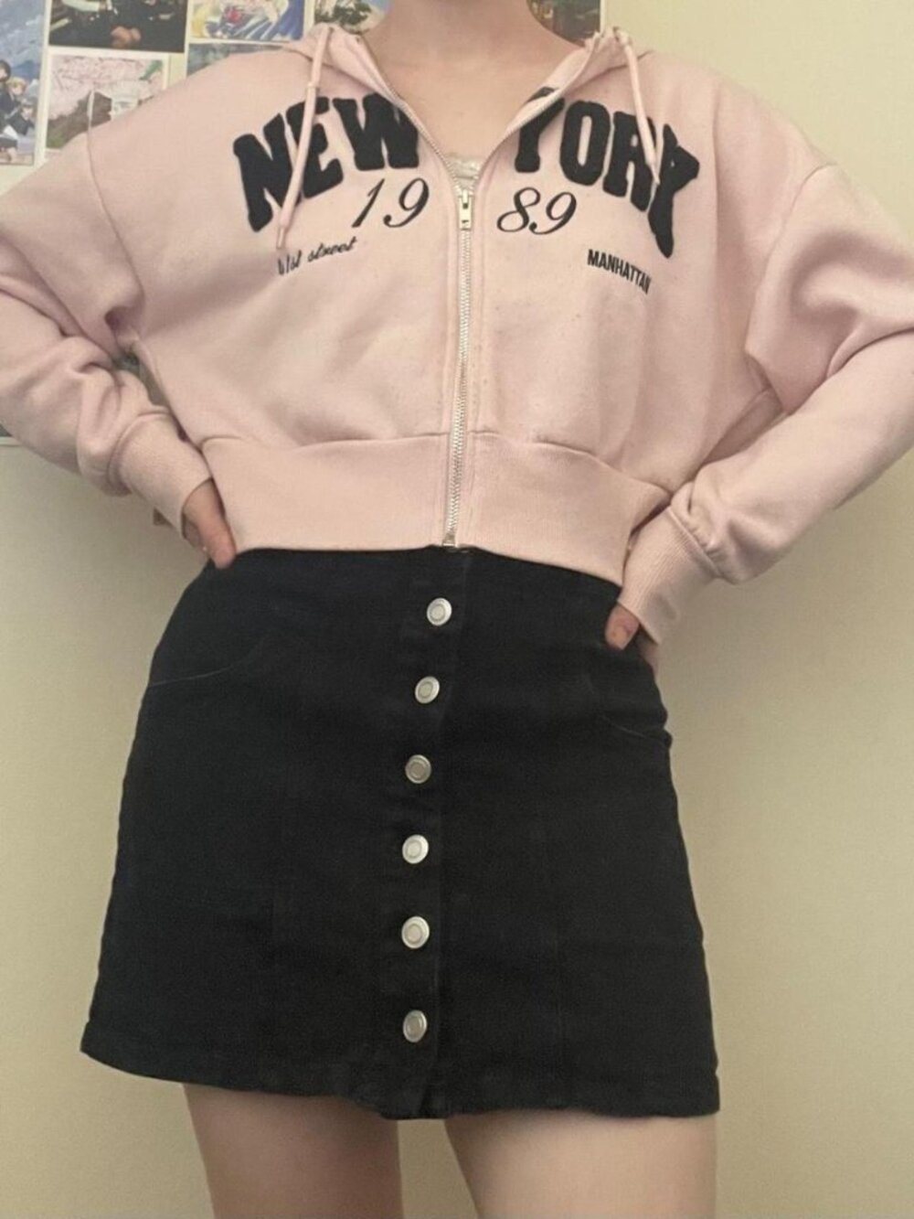 Women's Cropped Pink Jacket